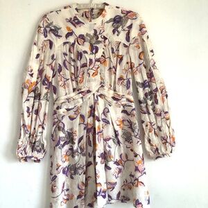 Sparkly Floral Party Dress by Zadig & Voltaire - Size XS